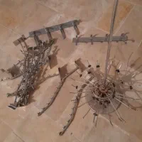رگال ۹تیله ای 14عدد و سه تا سرپیچ چرخشی