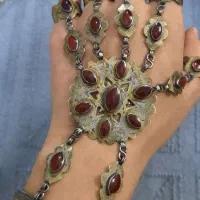 دستبند پنجه نقره از دوره زندیه