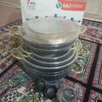 سرویس قابلمه 7پارچه نو نو مناسب جهیزیه