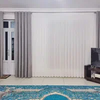 فروش انواع پرده به صورت چکی و نقدی تحویل یکروزه|پرده، رانر، رومیزی|مشهد, طبرسی شمالی|دیوار