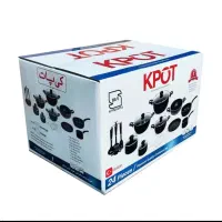 ظروف ۲۴ پارچه کی پات مدل آمتیس