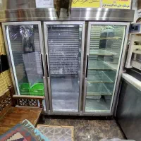 یخچال ویترینی ویخچال انباری ومیز صندلی