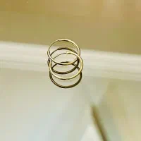 گوشواره حلقه ای از ۴میلیون طلا کم وزن|جواهرات|ساوه, |دیوار