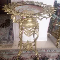 کنارسالنی میوه خوری برنزی برنجی پایه بلندنوی نو|صنایع دستی و سایر لوازم تزئینی|تهران, دریاچه شهدای خلیج فارس|دیوار