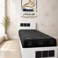 تختخواب یکنفره مدل آرین//تولیدی رادفر