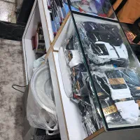 ۲عددمیز پیشخوان ام دی اف با شیشه ۱۰میل|فروشگاه و مغازه|نهاوند, |دیوار