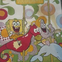 گلیم فرش باب اسفنجی ۱/۵در۲/۲۵