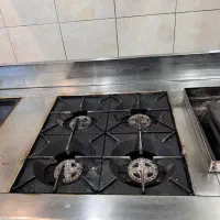 اجاق گازمرکب  گریل ،کباب پز، چهار شعله