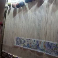 فرش نیمه کاره ۷۰ رج نقشه شادکام|فرش|تبریز, |دیوار