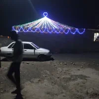 نورپردازی|ریسه و چراغ تزئینی|میناب, |دیوار