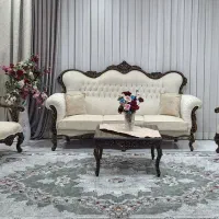 مبل ۷نفره با نهارخوری ۶نفره درحدنو و جهیزیه باکاور|مبلمان خانگی و میز عسلی|تهران, جوانمردان (اندیشه)|دیوار