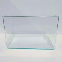 اکواریوم شیشه خم ۵۰ سانتی با لوازم