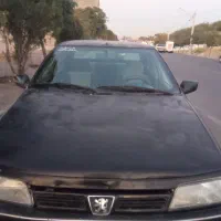 پژو مشکی رنگ مدل 83 دوگانه تمام رنگ