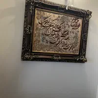 تابلو فرش دستبافت ونیکاد چله ابریشم