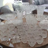 ست کامل ظروف بلوری pk