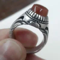 انگشتر عقیق محمد تبریری|کلکسیون اشیاء عتیقه|تهران, مجیدآباد|دیوار