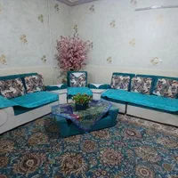 مبل راحتی ال ۸ نفره همراه با تخت راحتی|مبلمان خانگی و میز عسلی|گلپایگان, |دیوار