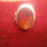 انگشتر عقیق ۳پوست دومهر