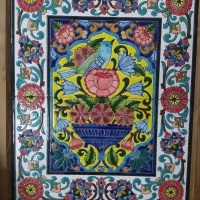 صنایع دستی تابلو کاشی زیبا