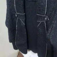 مانتو کوتاه مشکی مجلسی