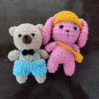 عروسک مخمل بافتنی|اسباببازی بچه|نیشابور, رحمت آباد|دیوار