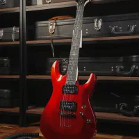 گیتار بیس شکتر schecter sgr red guitar bass