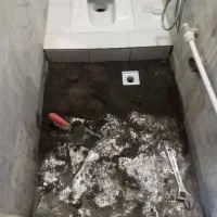 نشت یابی نصب تعویض کاسه توالت کفبرداری تعمیرات
