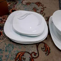 استکان بشقاب قندون جاشکری دیس پلو کاسه سالاد
