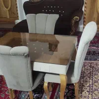 میز ناهاری خوری چهارنفره|میز و صندلی غذاخوری|شیراز, کوشک میدان|دیوار