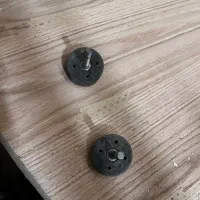 لچکی مهره دار پایه مخروطی.لچکی پایه میز عسلی.لچکی|مبلمان خانگی و میز عسلی|شیراز, ده پیاله|دیوار