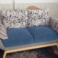 یک دست مبل هفت نفر|مبلمان خانگی و میز عسلی|کنگاور, |دیوار