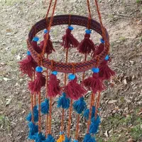 آویز لوستری منگوله ای