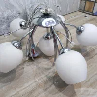 دو عدد لوستر حبابی|لوستر و چراغ آویز|کرج, گلشهر|دیوار