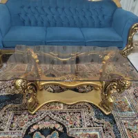 مبل کلاسیک استیل ۹نفره|مبلمان خانگی و میز عسلی|اسلامشهر, شهرک مهدیه|دیوار