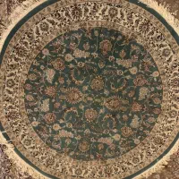 فرش گرد ماشینی