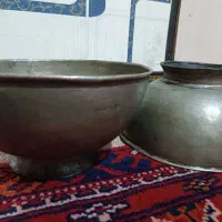 کاسه کعبدار مسی عتیقه قدیمی|کلکسیون اشیاء عتیقه|زاهدان, |دیوار