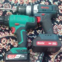 دوعدد دریل شارژی