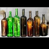 بطری شیشه ای و دکوری