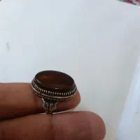 دو عدد انگشتر عقیق
