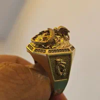 انگشتر طلای دراگون|جواهرات|اهر, |دیوار