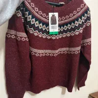 پلیورزنانه خارجی برند وینتیج بسیار سبک و لطیف وگرم