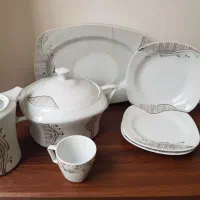 چینی ۱۸نفره اسپیدار نو بدون حتی ۱بار استفاده