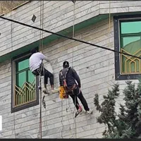 شستشوی نما.ساب اجر و سنگ.پیچ روپلاک.نورپردازی