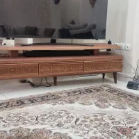 میز تلویزیون چوبی