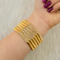 النگو نقره آبکاری طلا