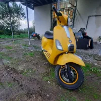 موتور کاوان ۱۲۵ بنزینی دنده اتومات|موتورسیکلت|رشت, پستک|دیوار