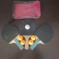 سه عدد راکت وپنج عدد توپ|ورزشهای توپی|تهران, پونک|دیوار