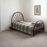 تخت خواب یک نفره فلزی
