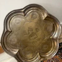 سینی مسی قدیمی|کلکسیون اشیاء عتیقه|تهران, نازی‌آباد|دیوار