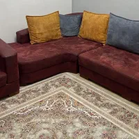 مبل راحتی همراه میز جلو مبلی